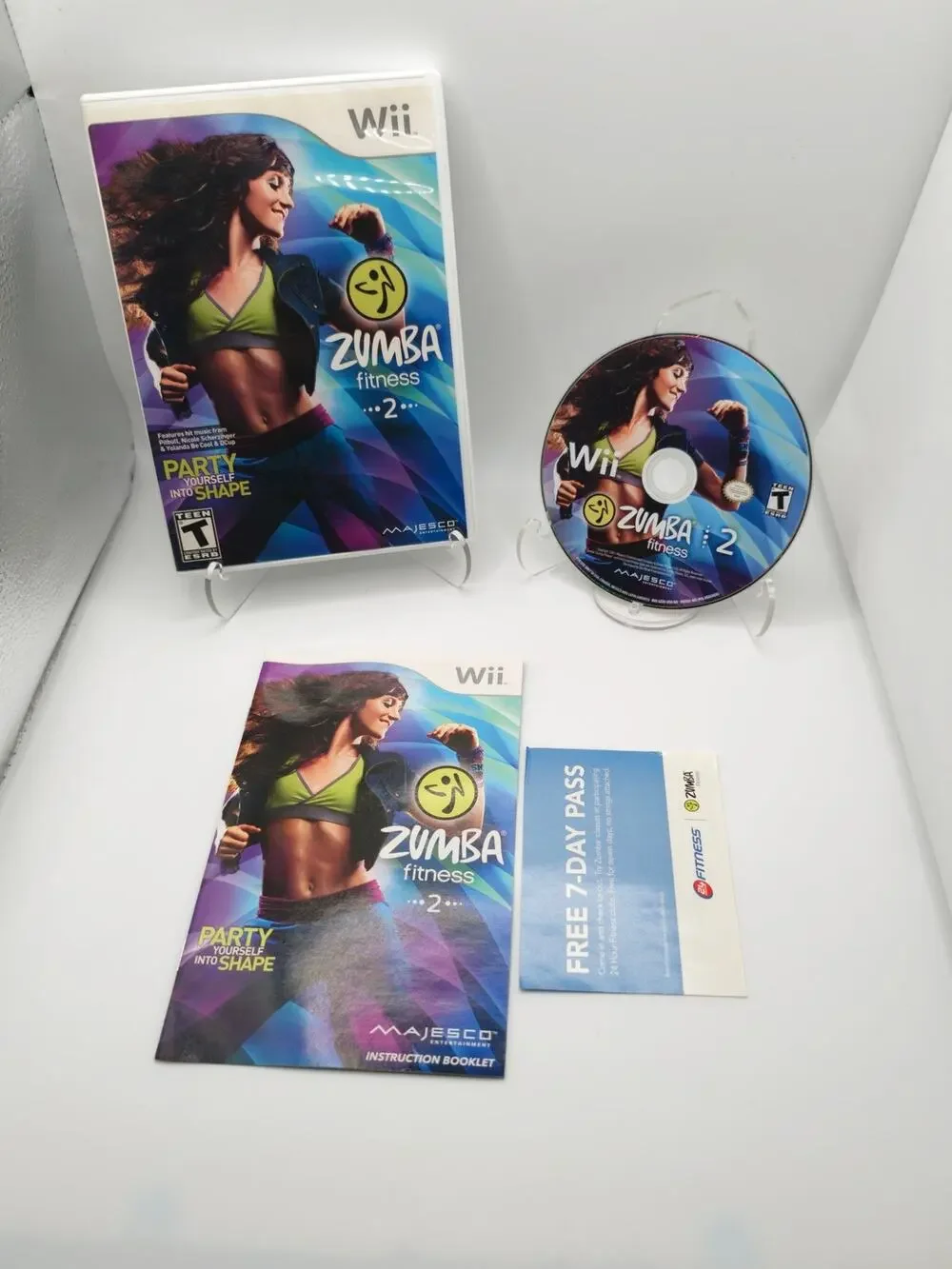 Zumba Fitness 2 (Nintendo Wii) CIB Complete w/ Manual Tested